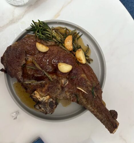 Click to view full screen Australian tomahawk steak, approximately 1.2 kg. photo review